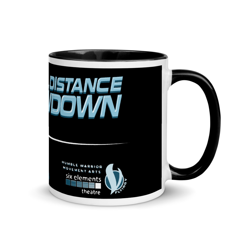 Download Mug With Color Inside And Logo On Black Wrapped Around Outside Flying V Theatre